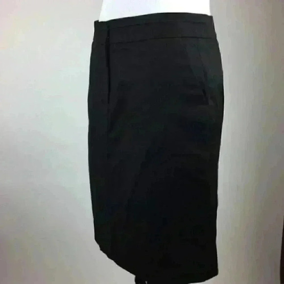 Land N Sea Skirt Size 4 Black Pencil with Pockets - Picture 7 of 11